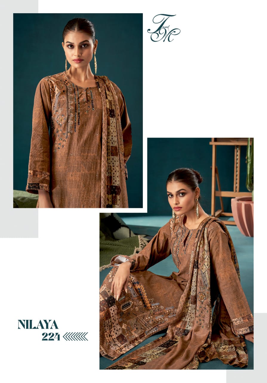 Nilaya By T And M Viscose Digital Printed Salwar Kameez Wholesale Shop In Surat